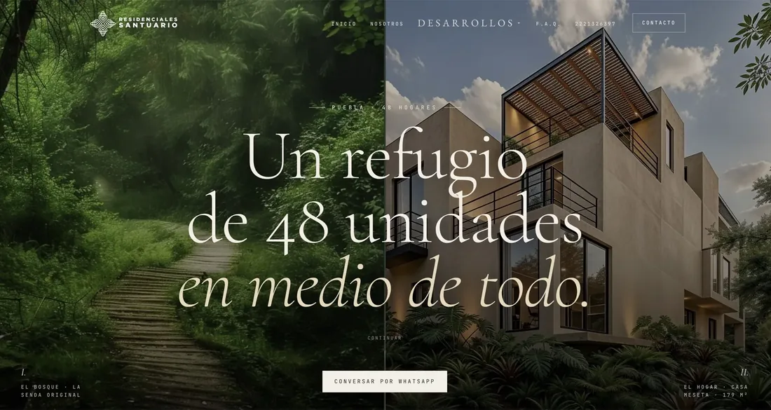 Residenciales Santuario — La Senda